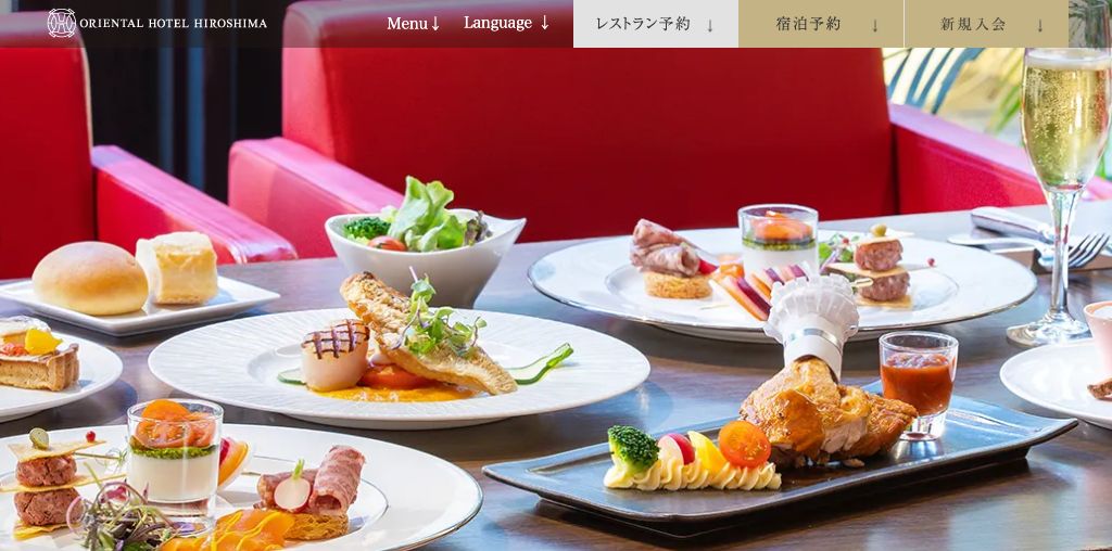 レストラン＆バー NEW YORK CAFE 公式ページキャプチャ