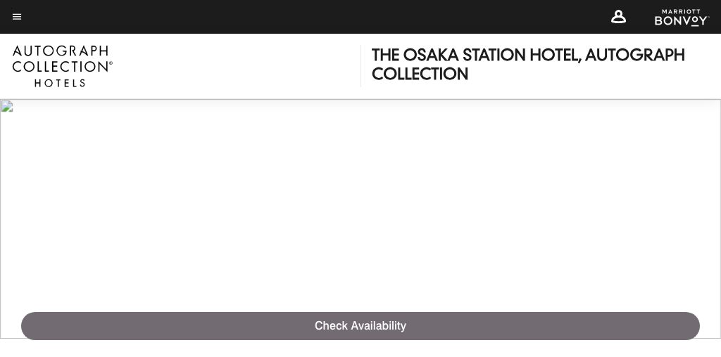 THE LOBBY LOUNGE(THE OSAKA STATION HOTEL) 公式ページキャプチャ